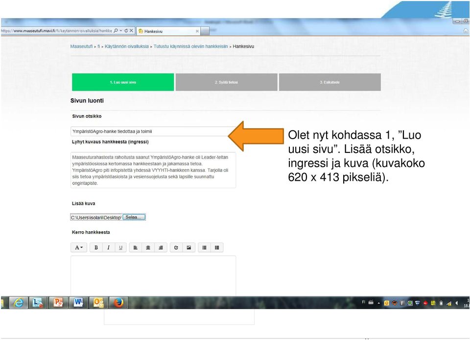 Lisää otsikko, ingressi
