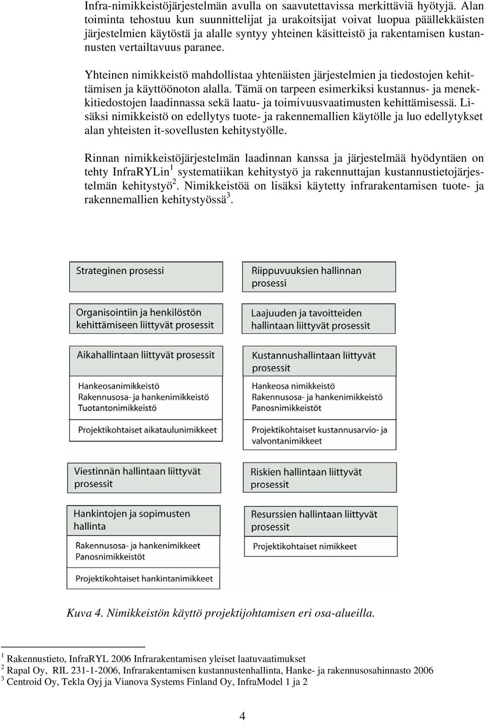 Yhteinen nimikkeistö mahdollistaa yhtenäisten järjestelmien ja tiedostojen kehittämisen ja käyttöönoton alalla.