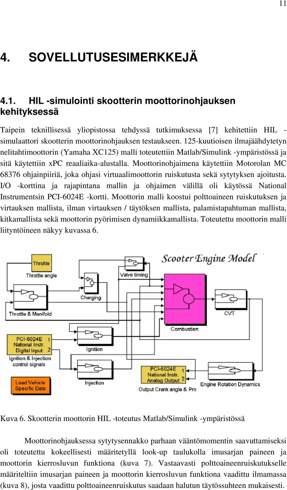 Moottorinohjaimena käytettiin Motorolan MC 68376 ohjainpiiriä, joka ohjasi virtuaalimoottorin ruiskutusta sekä sytytyksen ajoitusta.