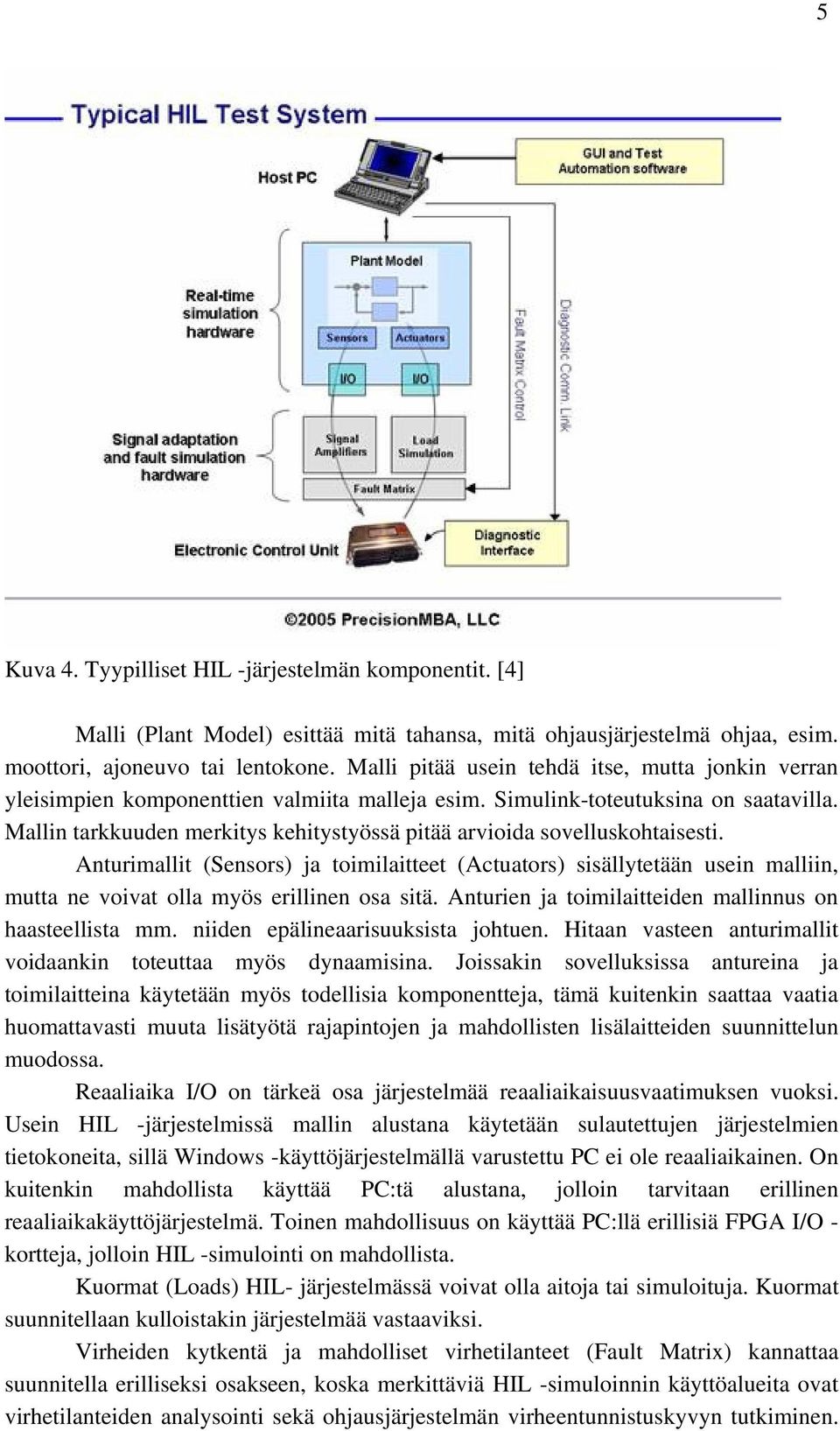 Mallin tarkkuuden merkitys kehitystyössä pitää arvioida sovelluskohtaisesti.
