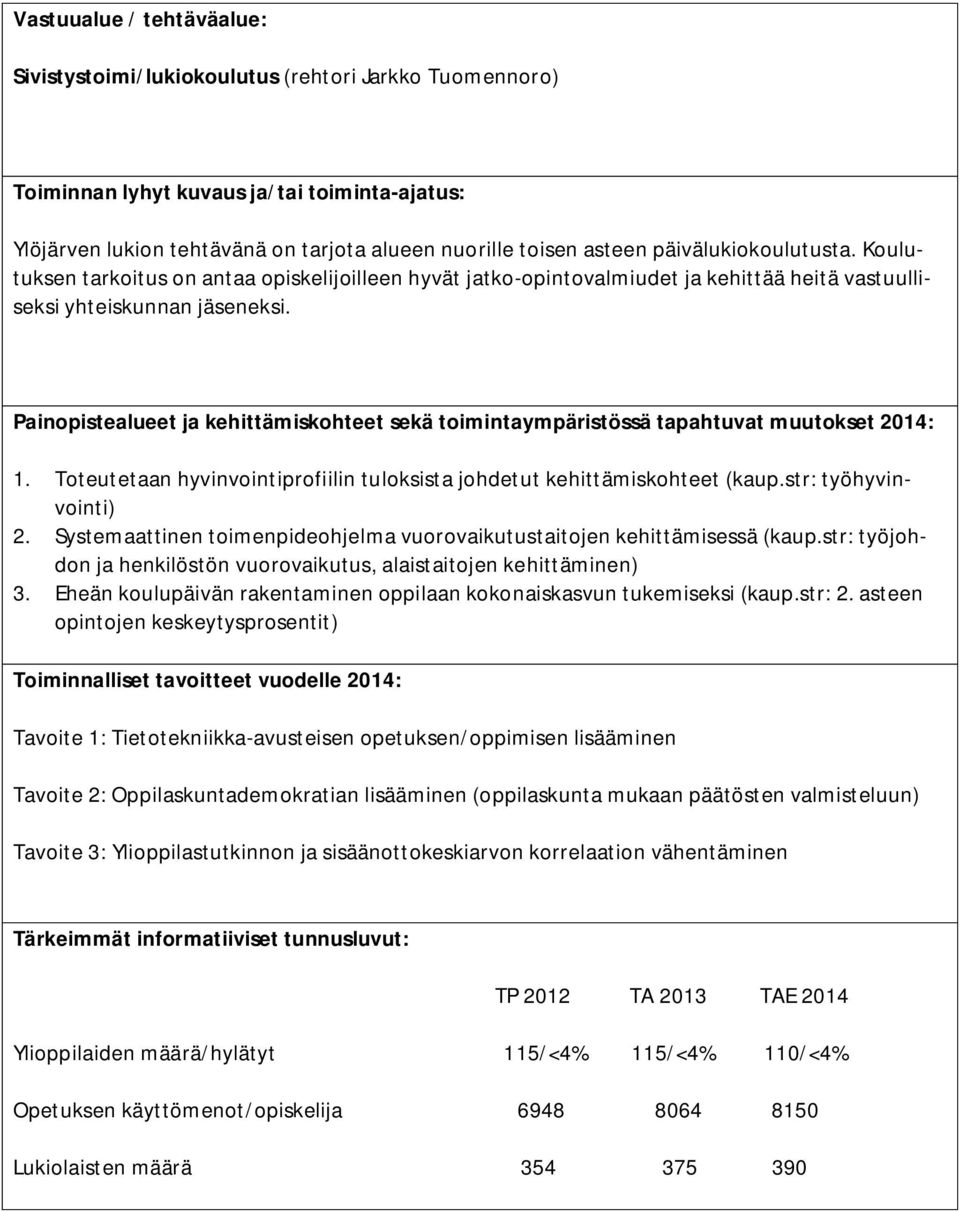 Toteutetaan hyvinvointiprofiilin tuloksista johdetut kehittämiskohteet (kaup.str: työhyvinvointi) 2. Systemaattinen toimenpideohjelma vuorovaikutustaitojen kehittämisessä (kaup.