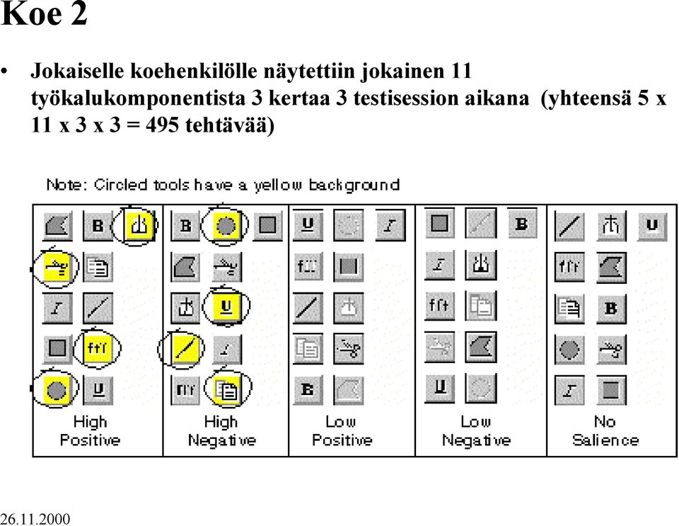 työkalukomponentista 3 kertaa 3