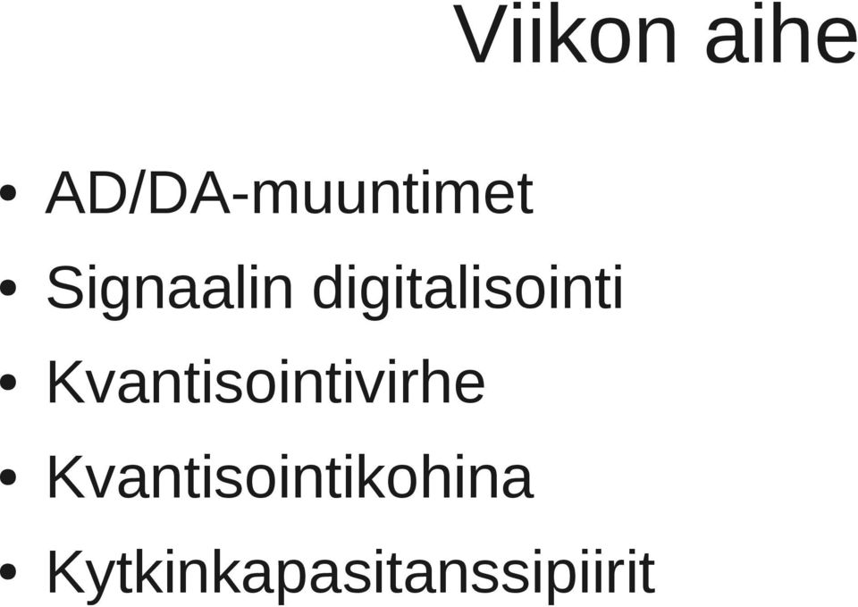 Kvantisointivirhe