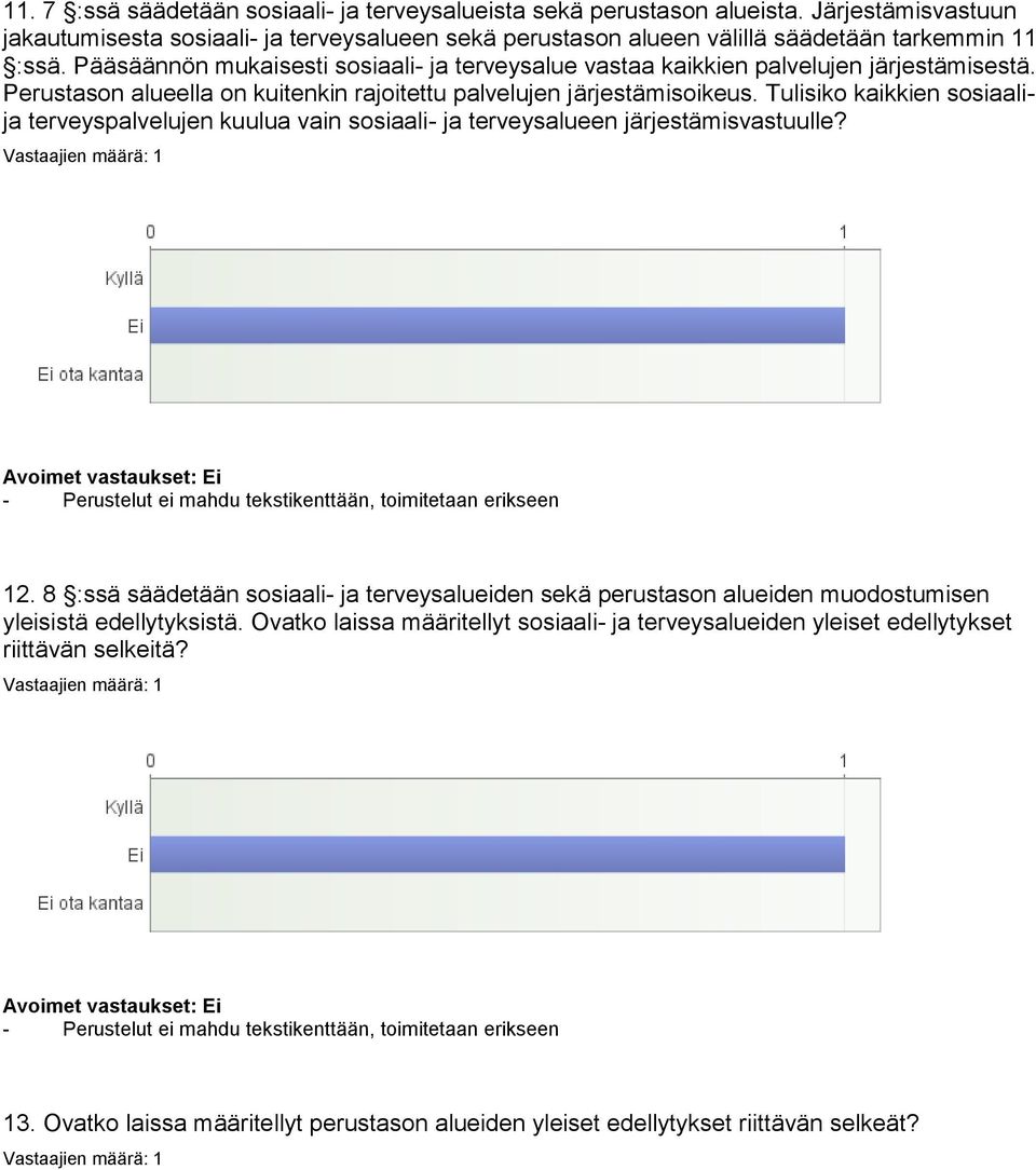 Pääsäännön mukaisesti sosiaali- ja terveysalue vastaa kaikkien palvelujen järjestämisestä. Perustason alueella on kuitenkin rajoitettu palvelujen järjestämisoikeus.