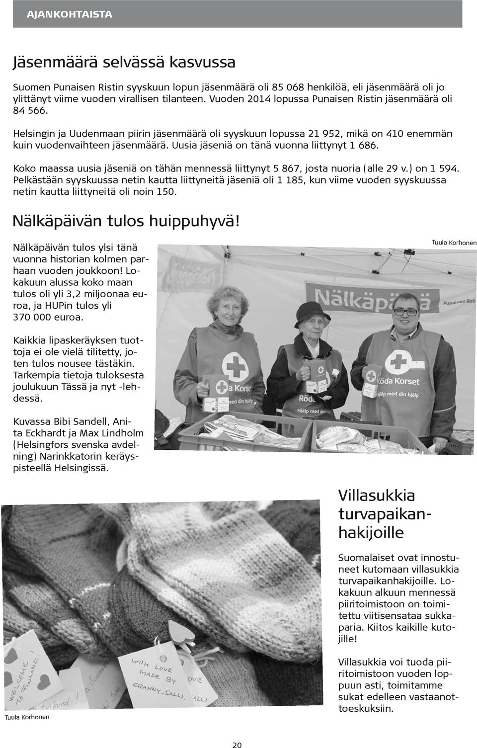 Uusia jäseniä on tänä vuonna liittynyt 1 686. Koko maassa uusia jäseniä on tähän mennessä liittynyt 5 867, josta nuoria (alle 29 v.) on 1 594.