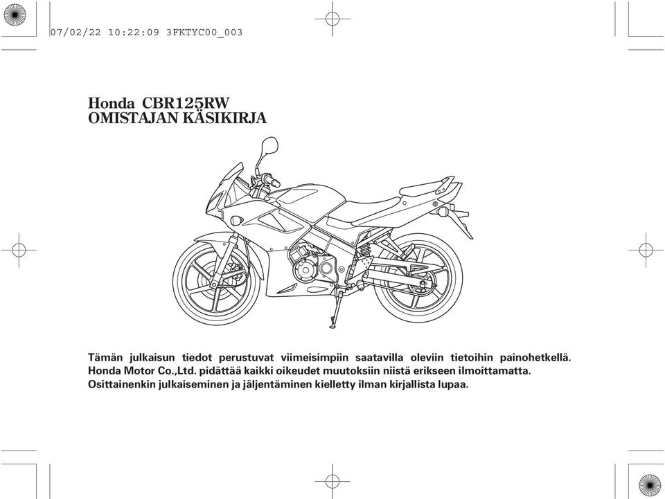 Honda Motor Co.,Ltd.