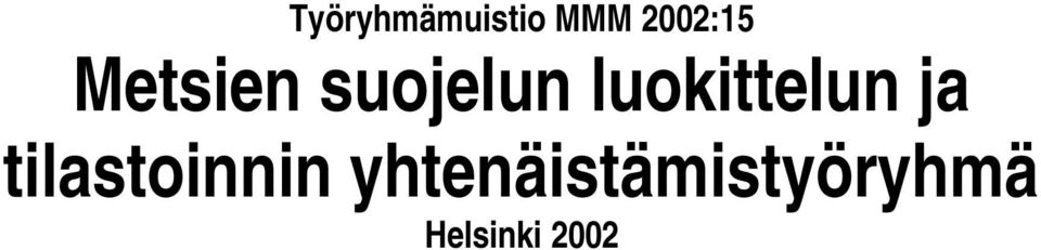 luokittelun ja