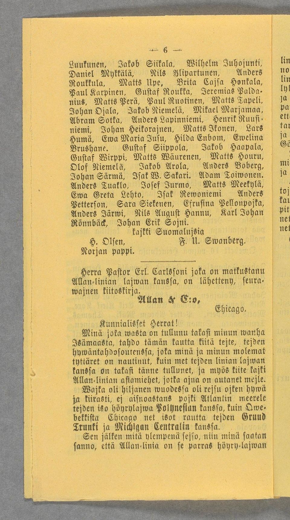 Johan Heikorajnem MattsJkonerh Lars»Humä, EwaMariaJnsu, Hilda Enbom, Emelina Vrushane.