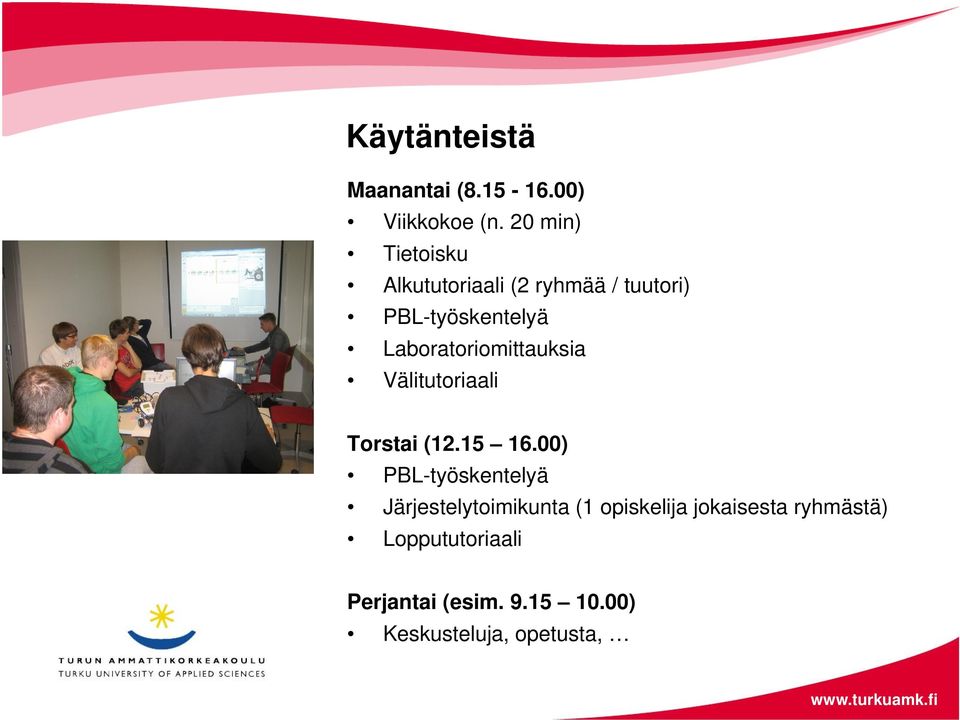 Laboratoriomittauksia Välitutoriaali Torstai (12.15 16.