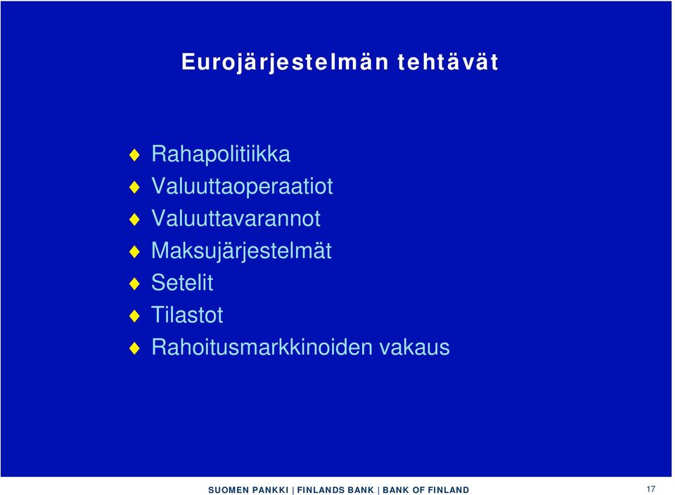 Valuuttavarannot Maksujärjestelmät