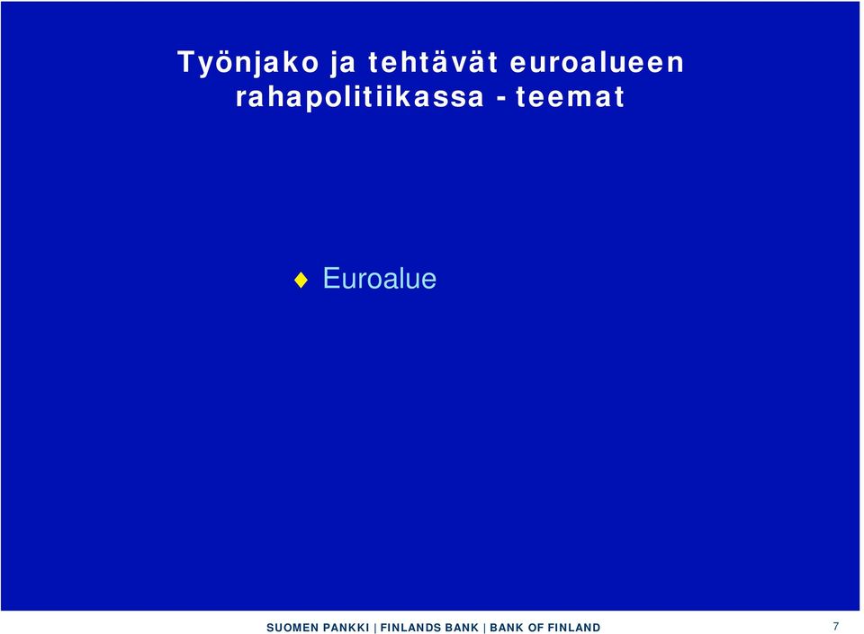 euroalueen