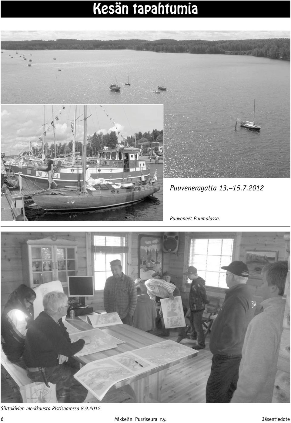 Siirtokivien merkkausta Ristisaaressa