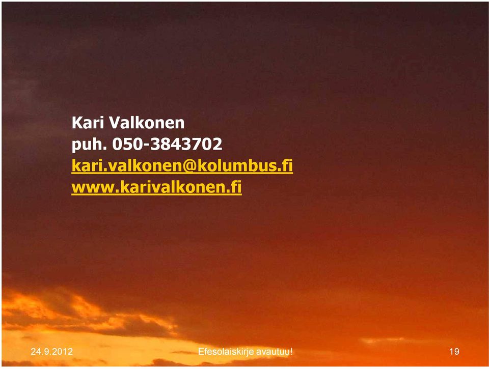 valkonen@kolumbus.fi www.