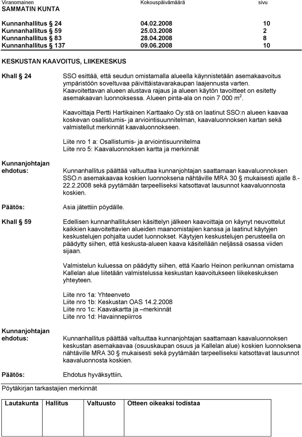 Kaavoitettavan alueen alustava rajaus ja alueen käytön tavoitteet on esitetty asemakaavan luonnoksessa. Alueen pinta ala on noin 7 000 m 2.