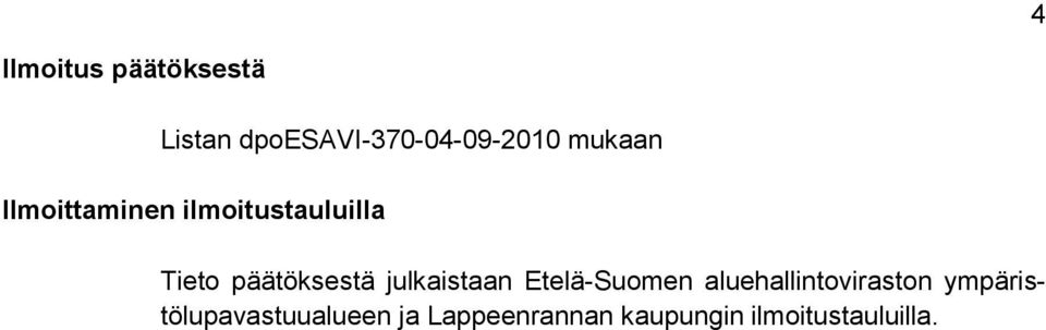 julkaistaan Etelä-Suomen aluehallintoviraston