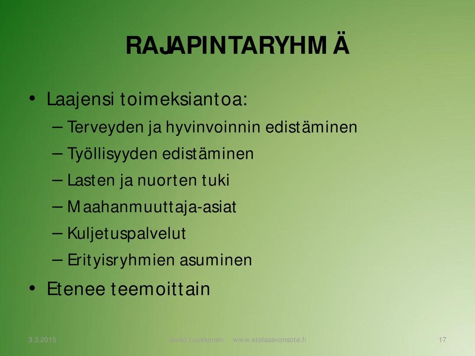 Lasten ja nuorten tuki Maahanmuuttaja-asiat