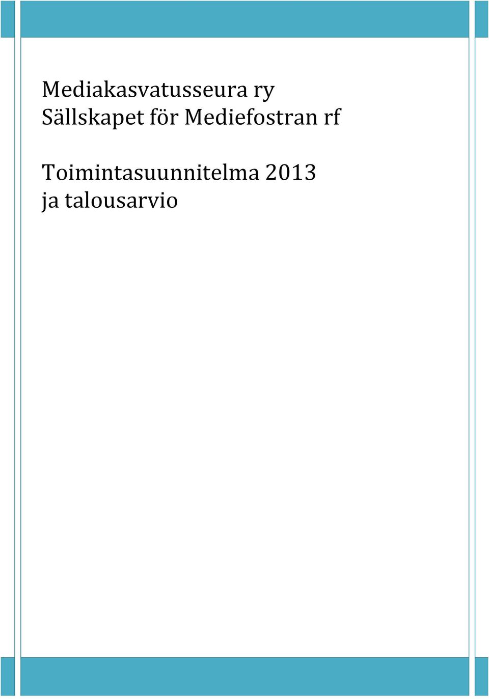 Mediefostran rf