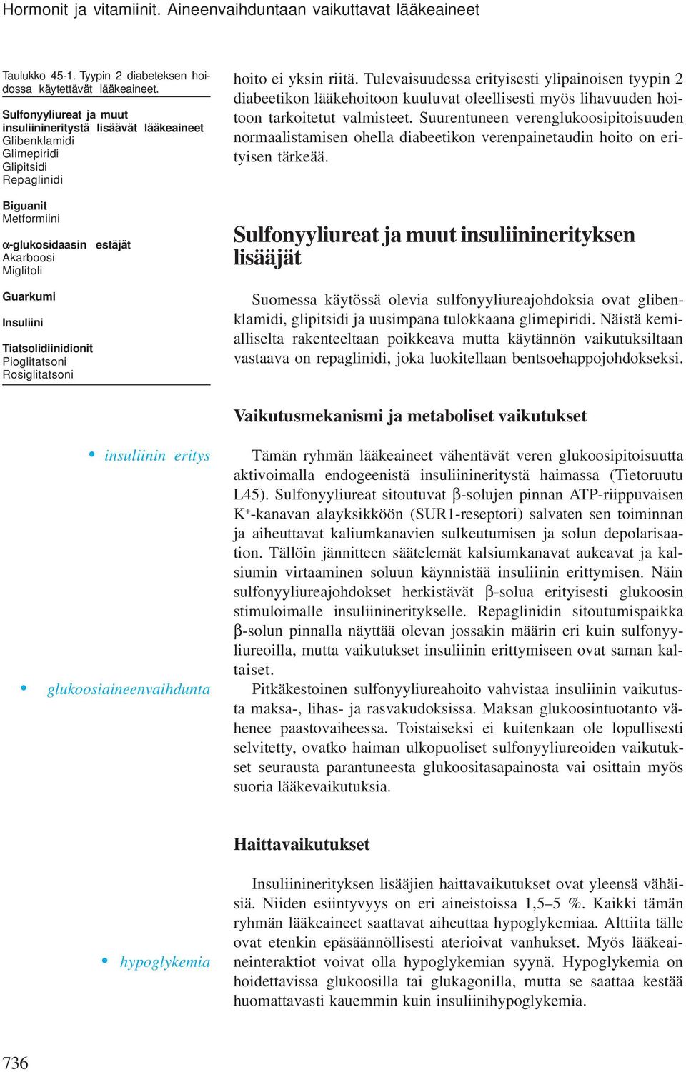 Tiatsolidiinidionit Pioglitatsoni Rosiglitatsoni hoito ei yksin riitä.