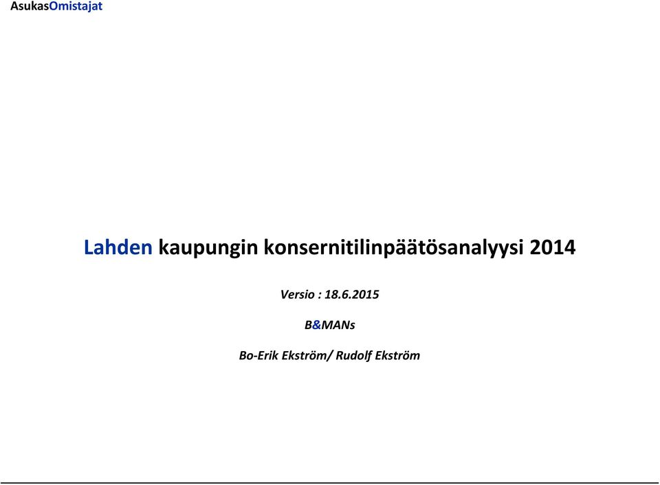 2014 Versio : 18.6.