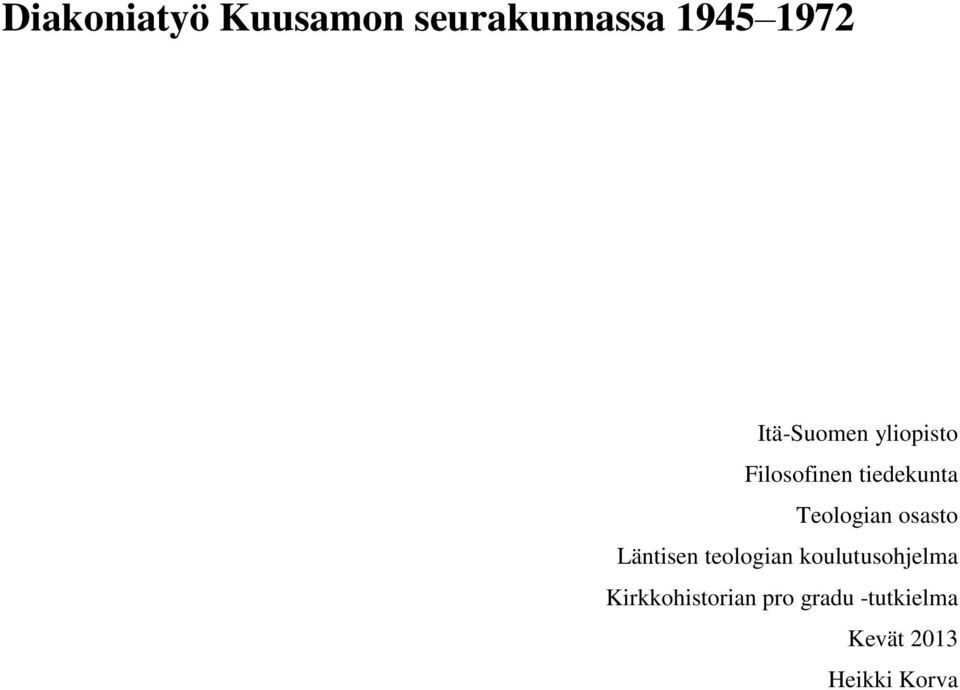 Teologian osasto Läntisen teologian