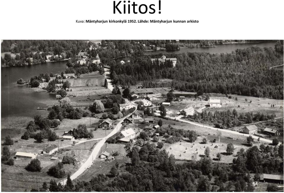 kirkonkylä 1952.