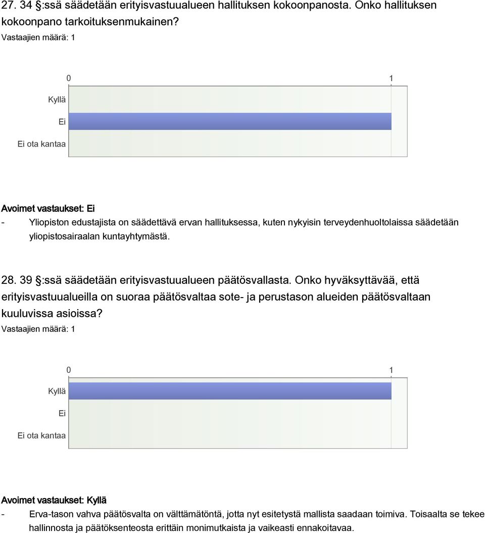 39 :ssä säädetään erityisvastuualueen päätösvallasta.