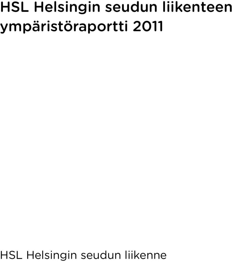 ympäristöraportti
