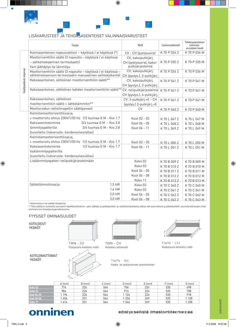 Moottoriventtiilin säätö (3 nopeutta käytössä / ei käytössä sähkömekaanisen termostaatin manuaalinen vaihtokytkentä) CH (pystys.), 2-putkijärj.