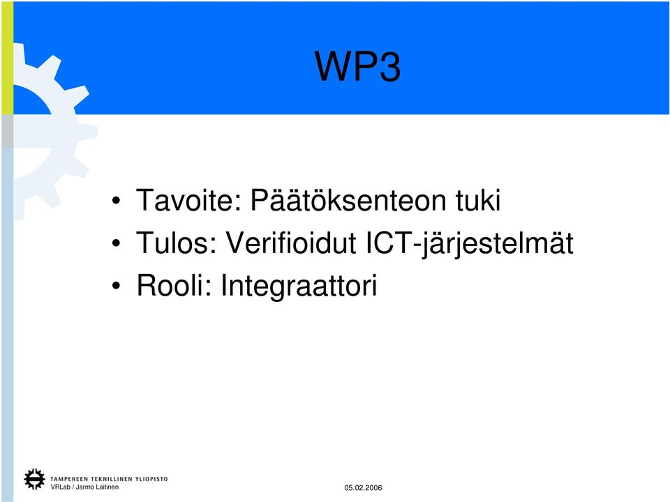 Tulos: Verifioidut