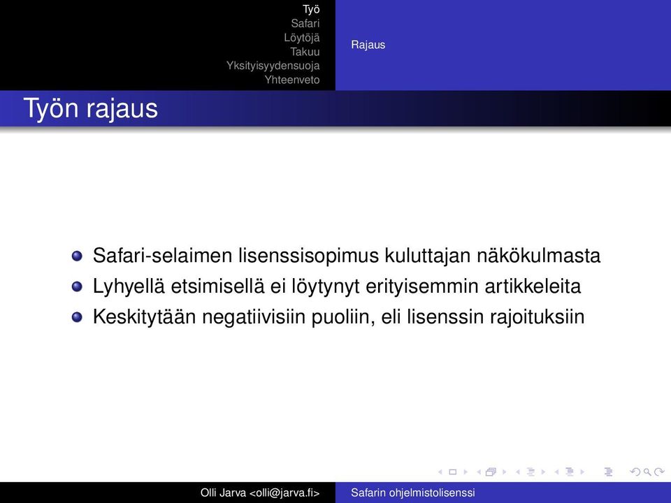 ei löytynyt erityisemmin artikkeleita