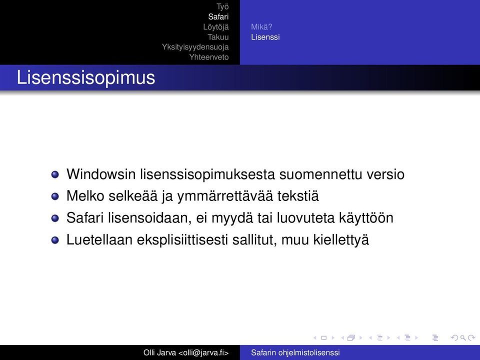 versio Melko selkeää ja ymmärrettävää tekstiä