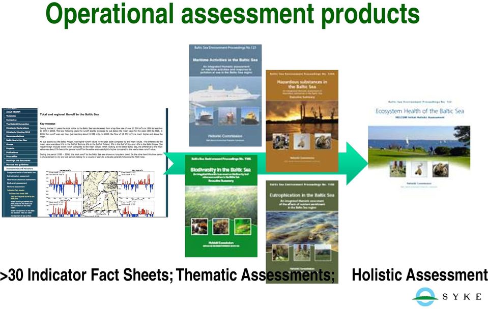 Fact Sheets; Thematic