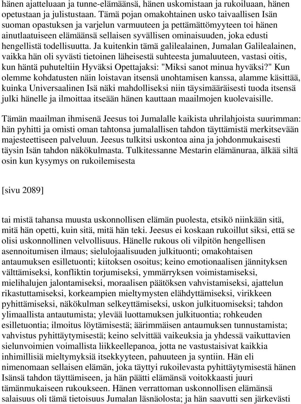 hengellistä todellisuutta.