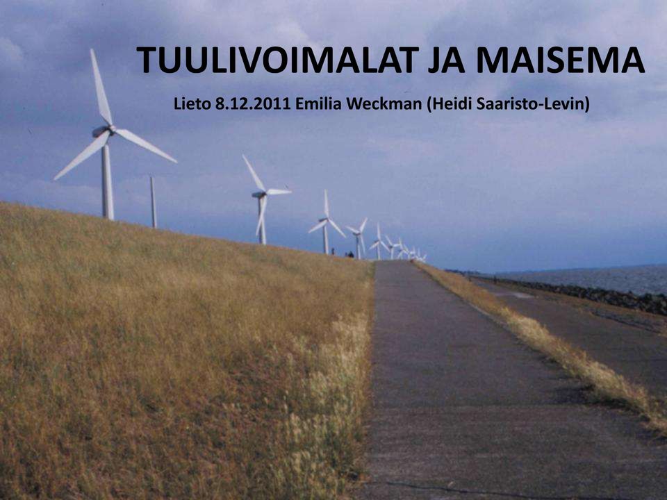 2011 Emilia Weckman