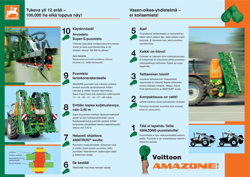 Carin Handriek Maatalouskeskus Landwirtschaftliches Zentrum Hörsteltal e.g., 99880 Mechterstädt 4 Ajat! Yleisnäkymä tieliikenteessä on esimerkillinen.