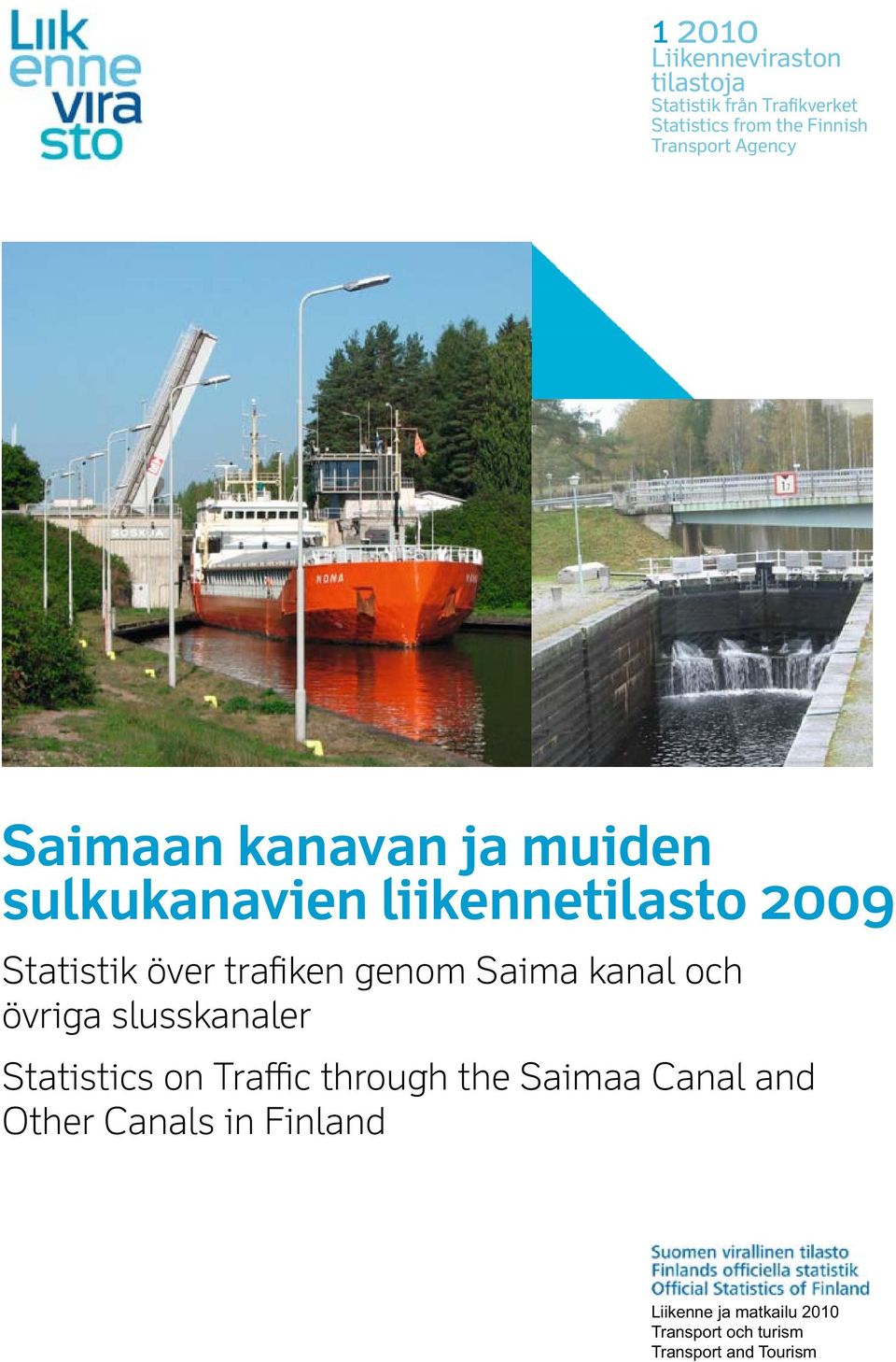 trafiken genom Saima kanal och övriga slusskanaler Statistics on Traffic through the Saimaa