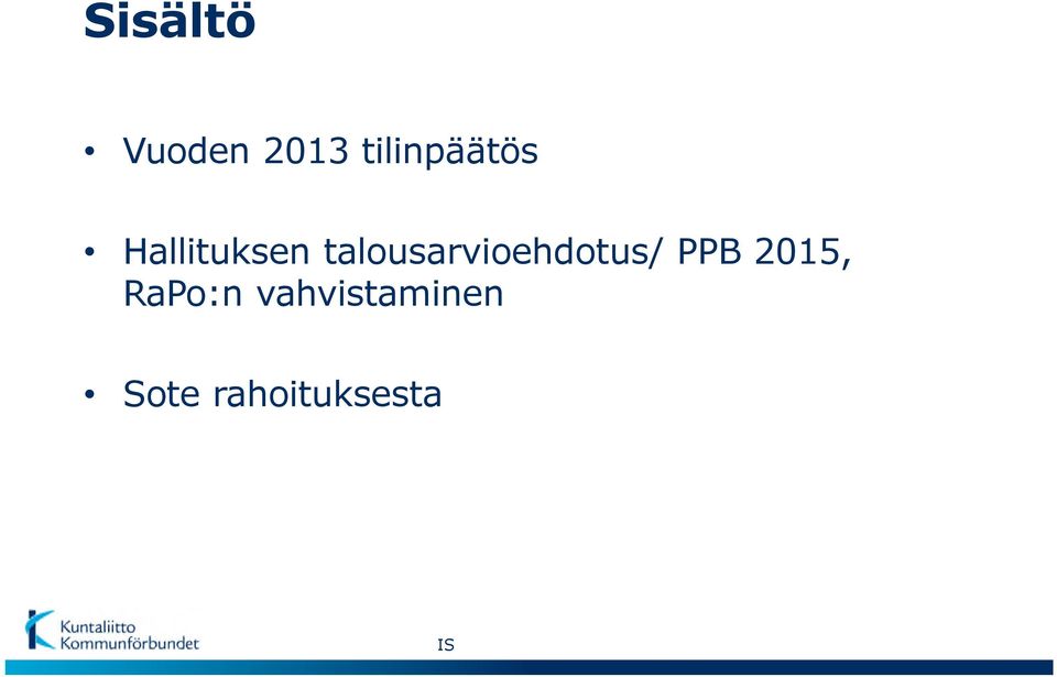 talousarvioehdotus/ PPB