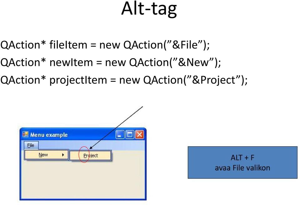 = new QAction( &New ); QAction*