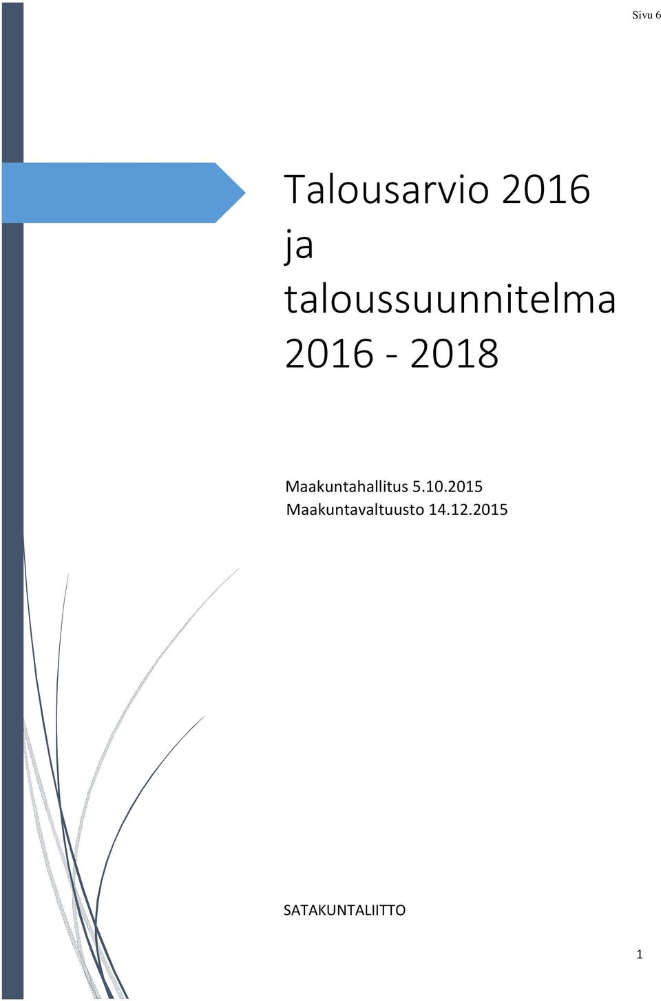 Maakuntahallitus 5.10.
