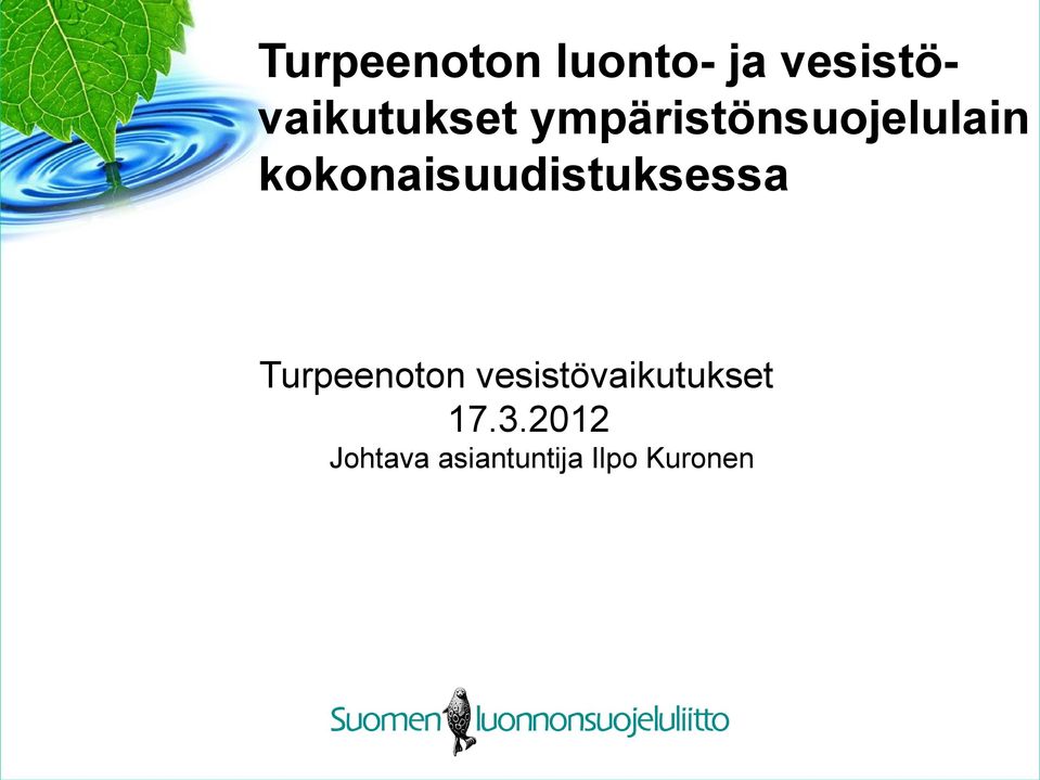 ympäristönsuojelulain