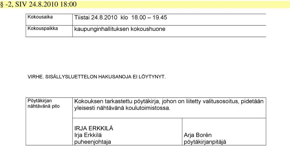 SISÄLLYSLUETTELON HAKUSANOJA EI LÖYTYNYT.