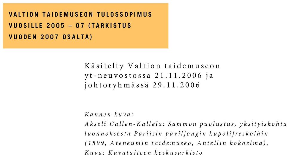 2006 ja johtoryhmässä 29.11.