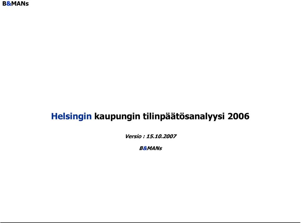 2006 Versio : 15.10.