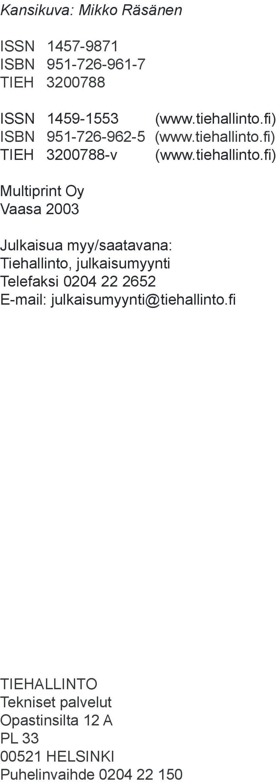 fi) TIEH 3200788-v (www.tiehallinto.