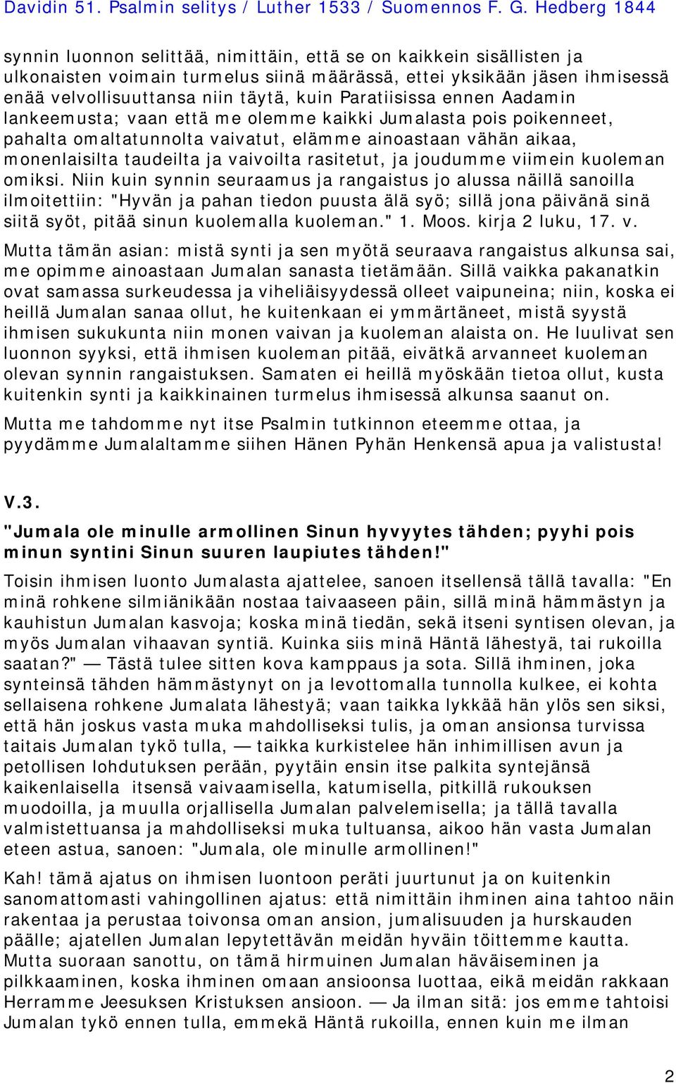 joudumme viimein kuoleman omiksi.