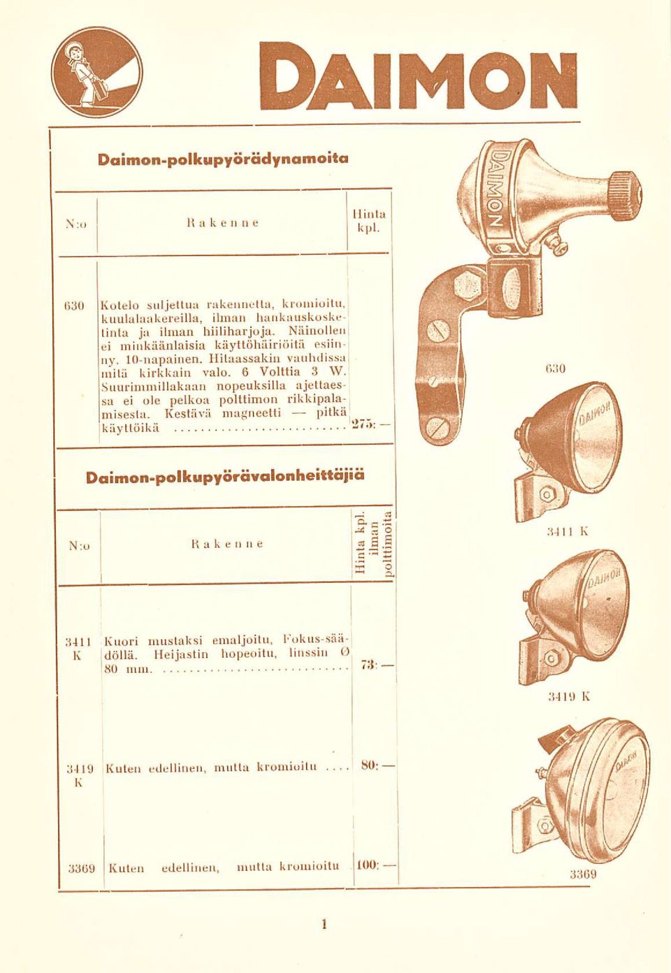 Suurimmillakaan nopeuksilla ajettaes sa ei ole pelkoa polttimon rikkipalamisesta.