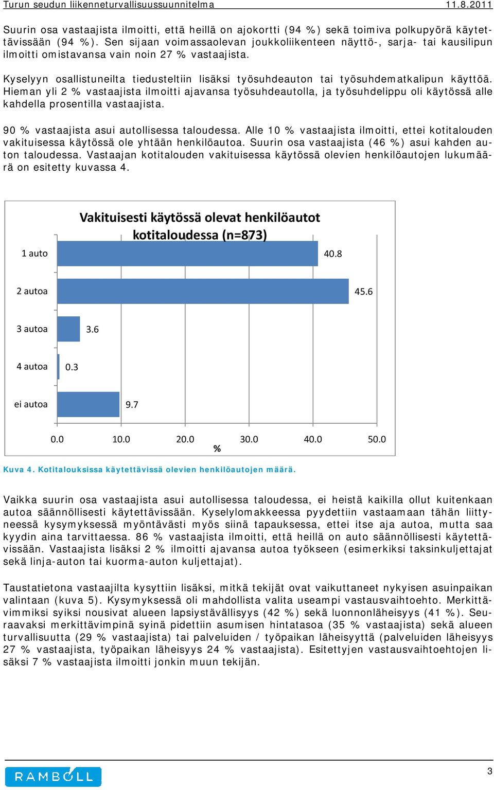 Kyselyyn osallistuneilta tiedusteltiin lisäksi työsuhdeauton tai työsuhdematkalipun käyttöä.