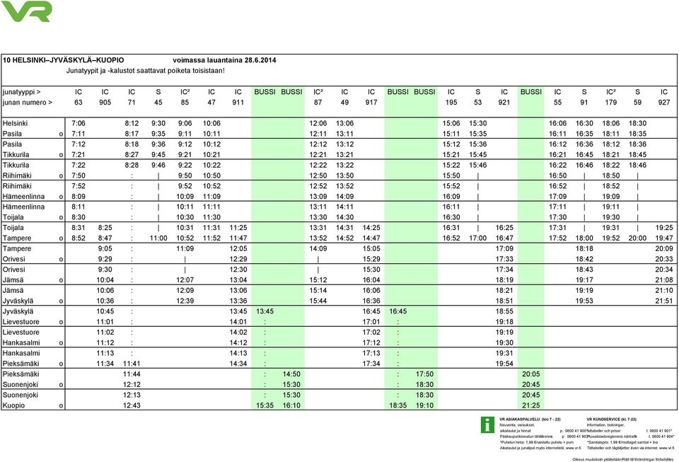 9:30 9:06 10:06 12:06 13:06 15:06 15:30 16:06 16:30 18:06 18:30 Pasila o 7:11 8:17 9:35 9:11 10:11 12:11 13:11 15:11 15:35 16:11 16:35 18:11 18:35 Pasila 7:12 8:18 9:36 9:12 10:12 12:12 13:12 15:12