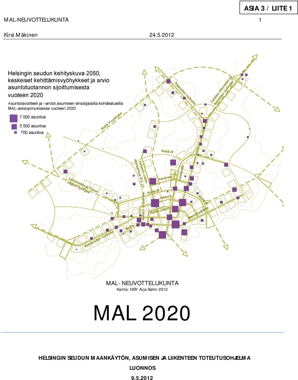 Arja Salmi 2012 MAL 2020 HELSINGIN SEUDUN