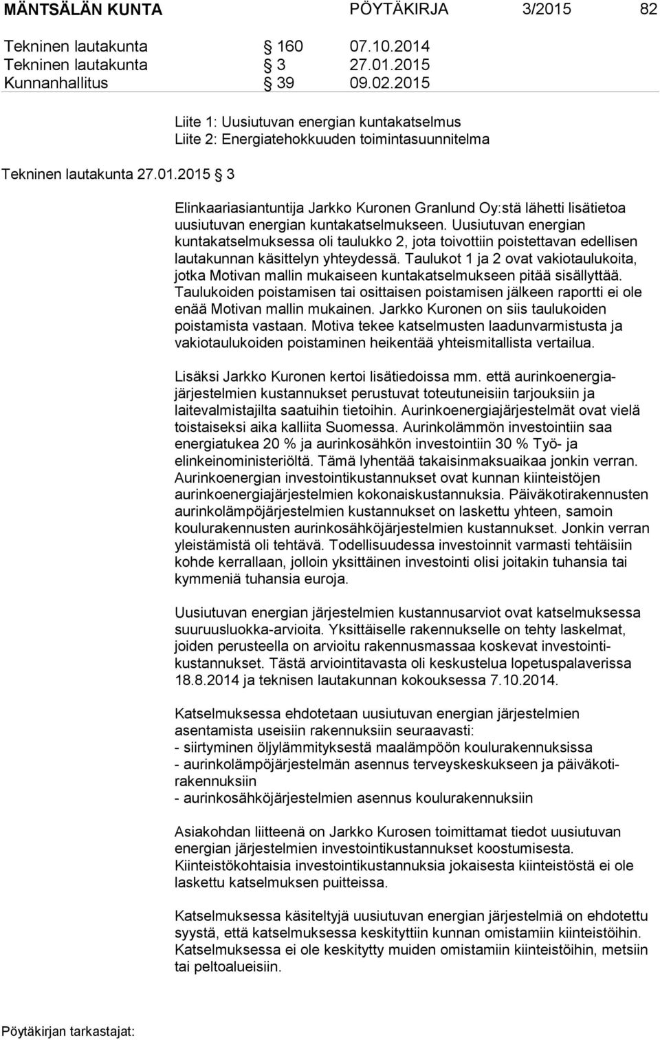 Tekninen lautakunta 3 27.01.